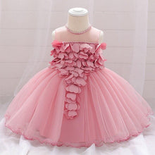 将图片加载到图库查看器,Luxury Modern Designer Toddler Baby Girl Infant Princess Lace Tutu Dress Baby Girl Wedding Dress Kids Party Dress