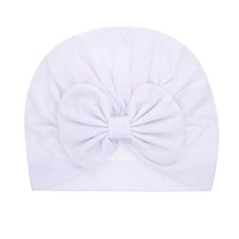 Load image into Gallery viewer, Children Baby Hat Kids Bow Cap Newborn Girls Photography Props Turban Infant Props For Baby Girls