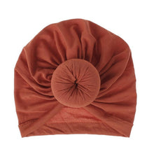 将图片加载到图库查看器,Trend New Mother & Baby Hat Soft Cotton Turban Hat Baby Elastic Toddler Infant Cap For Girls and Women