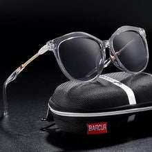 Load image into Gallery viewer, Stevvex Polarized Cat Eye Sunglasses Women Gradient Round Sun glasses for Women oculos lunette de soleil femme