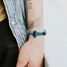 将图片加载到图库查看器,Whale Tail Anchor Bracelets Men And Women Charm Nautical Survival Rope Chain Bracelet Male Wrap Metal Hooks Fashion Gift