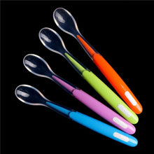 将图片加载到图库查看器,Baby Silicone Spoon Newborn Water Feeding Training Spoon Baby Feeding Soft Soup Feeding Dishes Tableware Perfect For Childs