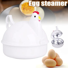 Load image into Gallery viewer, New Kitchen Microwave Eggs Steamer Chicken Shaped 4 Egg Boiler Novelty Cooking Appliances Household Egg Tools Kitchen Gadgets