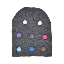 将图片加载到图库查看器,Baby Winter Autumn Warm Knit Hat For Girls Boys Solid Color For Baby and Kids