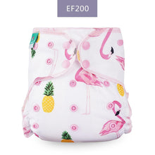 Load image into Gallery viewer, Baby Cloth Diaper Reusable Heavy Wetter Hybrid Waterproof Bamboo Washable Baby Nappy Diapers For Girls and Boys Baby