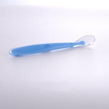 将图片加载到图库查看器,Silicone Baby Soft Soup Spoon Healthy Infant Sucker Candy Color Kitchen Cooking Spoon Rice Spoon Children Dishes Tableware for Kids