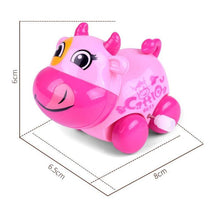 将图片加载到图库查看器,Baby Toys Cartoon Animal Dog Wind Up Toys Running Car Clockwork Educational Toys Infant Baby Mobile Rattle Toy For Kids