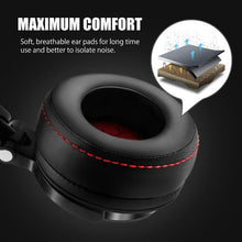 将图片加载到图库查看器,STEVVEX Wired Professional Studio Pro DJ Headphones With Microphone Over Ear HiFi Monitor Music Headset Earphone For Phone PC