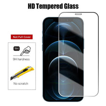 Load image into Gallery viewer, 3PCS Tempered Glass for iphone 14 12 13 11 pro max XS XR Screen Protector for iPhone 11 12 13 mini SE 14 7 8 6 6s plus glass Full Coverage Matte Tempered Glass Screen Protector For iPhone