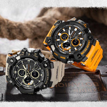 将图片加载到图库查看器,Men's Sports Watches Top Brand Luxury Military Quartz Watch Men Waterproof 50M Shock Digital Whats Relogio Masculino