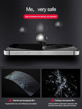 将图片加载到图库查看器,9D Full Protection Glass For iPhone 7 8 6 6S Plus Transparent Screen Protector For iPhone 5 5C 5S SE 2020 Tempered Glass Film Tempered Glass Screen Protector Guards Protects From Crash & Scratch