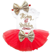 将图片加载到图库查看器,Princess Girls Tutu Dress Toddler Kids Clothes Baby Baptism 1st First Birthday Outfits Dress For Birthday Party