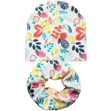 将图片加载到图库查看器,Modern Cartoon Cotton Baby Hat Winter Baby Girls Hat Newborn Boys Hats Kids Cap Scarf Set Children Beanies For Kids With Scarf