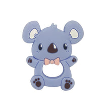 Load image into Gallery viewer, Food Grade Silicone Teethers Animal Fox Koala Teether Baby Silicone Chew Charms Kids Teething Gift Toddler Toys