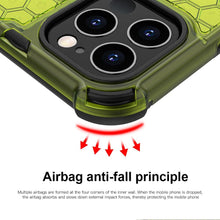 将图片加载到图库查看器,Ultra-Protective Phone Case Shockproof Case for iPhone 12 Mini 12 Pro 11 Pro Max 6s Plus Honeycomb Phone Cover for iPhone SE 7 8 XR XS Max Shock Absorption Protection Shockproof Soft Material Protective Case Suitable for iPhone
