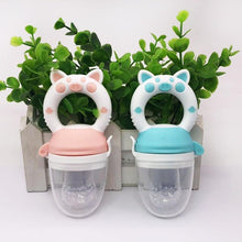 Load image into Gallery viewer, Nipple Fresh Food Silicone Baby Pacifiers Feeder Kids Fruit Feeding Nipple Safe Supplies Nipple Teat For Kids