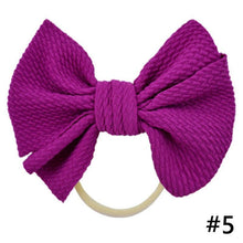 将图片加载到图库查看器,Headband Bow Girl Headbands Nylon Elastic Hair Accessories Photography Props For Baby Girls In Elegant Design
