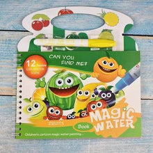 将图片加载到图库查看器,Montessori Coloring Book Doodle & Reusable Magic Pen Painting Drawing Board For Kids Baby Educational Birthday Toy