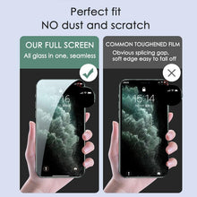 将图片加载到图库查看器,4pcs Full Cover Tempered Glass For Iphone 11 13 12 Pro Max Mini Xs X Xr Screen Protector On Iphone 7 8 Plus 6 6s Se 2020 Glass Guard Screen Protector For Iphone