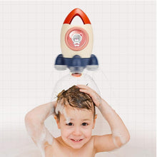将图片加载到图库查看器,Baby Spin Water Spray Rocket Bath Toys for Children Toddlers Shower Game Bathroom Sprinkler Baby Bath Toy for Kids