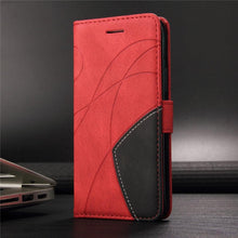 Load image into Gallery viewer, Wallet with Credit Card Holder Stand Women Men Leather Flip Case Folding Cover For Redmi 9T Case Leather Wallet Flip Cover Redmi 9T Phone Case For Xiaomi Redmi 9 T 9A 9C 8 8A 10 5G Note 10 11 Pro 11s 9s 10s Case