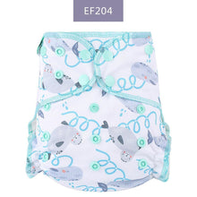 Load image into Gallery viewer, Baby Cloth Diaper Reusable Heavy Wetter Hybrid Waterproof Bamboo Washable Baby Nappy Diapers For Girls and Boys Baby