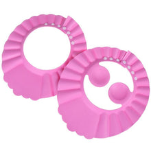 Load image into Gallery viewer, Shampoo Cap Durable Baby Bath Visor Hat Adjustable Baby Shower Protect Eye Water-proof Hair Wash Shield For Kids Bath