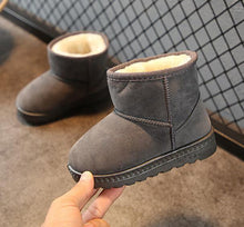 Load image into Gallery viewer, Winter Kids Fashion Snow Boots Thick Warm Plush Soft Bottom Girls Short Boots Ski Boot For Toddler