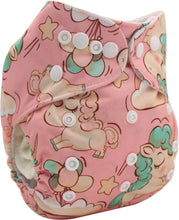 将图片加载到图库查看器,Modrn Printed Baby Pocket Cloth Diaper Nappy Reusable Adjustable Washable Nappies For Baby Boys and Baby Girls In Elegant Style