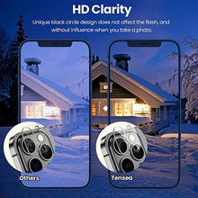 Load image into Gallery viewer, 3PCS Camera Lens Protection For iPhone 12 13 14 Pro Max Lens Screen Protector 3D Full Tempered Glass For 11 ProXS MAX Camera Tempered Glass Camera Lens Protector Guard for iPhone
