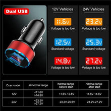 Load image into Gallery viewer, Universal Mini 3.1A LED Display USB Phone Charger Car-Charger Adapter Car Chargers