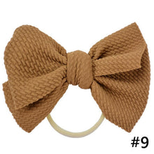 将图片加载到图库查看器,Headband Bow Girl Headbands Nylon Elastic Hair Accessories Photography Props For Baby Girls In Elegant Design
