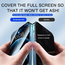 Load image into Gallery viewer, 4K HD Full Cover Protective Glass on For iphone 11 12 13 14 PRO MAX Screen Protector Tempered Glass On iphone 14 Plus X XR Glass Tempered Glass Film with HD Clarity Touch Accurate Impact Absorb Screen Protector