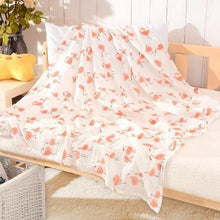 Load image into Gallery viewer, Muslin 100% Cotton Baby Swaddles Soft Newborn Blankets Bath Gauze Infant Wrap Sleep sack Stroller .