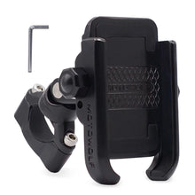 Load image into Gallery viewer, 360 Degree Universal Bike Aluminum Alloy Motorcycle Motorbike Handlebar Phone Holder Stand Mount