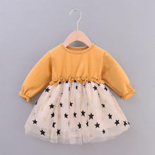 将图片加载到图库查看器,Modern Retro Baby Girls Dresses For Baby Princess Dress Infant 1st Year Birthday Party Dress Newborn Baby Clothes