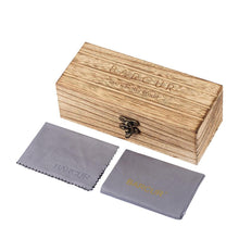 将图片加载到图库查看器,Luxury Handmade Polarized Handmade Bamboo Wood Universal Sunglasses In Zebra Wood Style Vintage Wooden Frame Male Driving Sun Glasses Shades Gafas With Box and UV400Protection