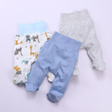将图片加载到图库查看器,Baby Footed Pants Newborn Baby Boy Girl Leggings High Waist Infant Pants Sleeper Toddler Pajamas Baby Spring Autumn Trousers