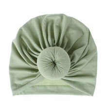 将图片加载到图库查看器,Trend New Mother & Baby Hat Soft Cotton Turban Hat Baby Elastic Toddler Infant Cap For Girls and Women