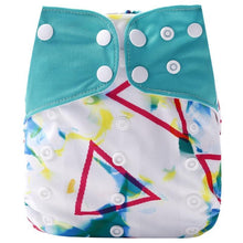 Load image into Gallery viewer, 1Pcs Reusable Cloth Diaper Adjustable Baby Nappies Washable Nappy Durable Baby Diaper