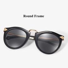 Load image into Gallery viewer, PARZIN Sunglasses Women Retro Round Sun Glasses Female Anti-UV400 Party Polarized Glasses With Original Case Gafas De Sol 9231
