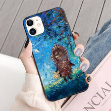 Load image into Gallery viewer, Bright Hedgehog In The Fog Phone Case For Iphone 13 8 7 6 6s Plus X 5s Se 2020 Xr 11 12 Mini Pro Xs Max Screen Protector soft Flexible Silicone Gel Rubber Bumper Cover