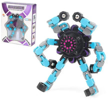 Load image into Gallery viewer, Deformable Fidget Spinner Chain Toy โ Stress Relief Sensory Spinner for Kids & Adults