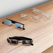 Load image into Gallery viewer, Popular Fashion Small Rectangle Women Luxury Sunglasses Brand Designer Vintage Punk Men Sunglasses Style With Shades UV400 Protection