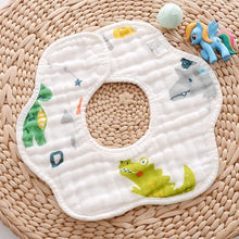 将图片加载到图库查看器,Unisex 360 Degree Rotation 8 Layers Gauze For Baby Kids Burp Cloth For Newborn Infant Saliva Towel