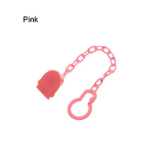 将图片加载到图库查看器,Toddler Pacifier Soother Nipple Clip Chain Holder Strap Baby Chew Toy for Baby Pacifier