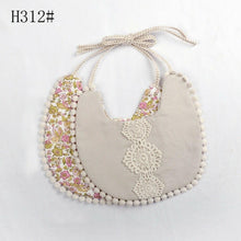 将图片加载到图库查看器,Newborn Baby Boys Girls Cute Saliva Towel Feed e Cotton Bibs Dribble Scarf For Baby Kids