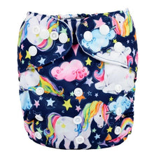 将图片加载到图库查看器,Modrn Printed Baby Pocket Cloth Diaper Nappy Reusable Adjustable Washable Nappies For Baby Boys and Baby Girls In Elegant Style