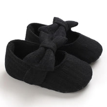 将图片加载到图库查看器,Baby Girls First Walkers Bow Knot Solid Soft Shoe Footwear For Baby Girl Breathable Shoes