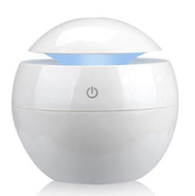 Load image into Gallery viewer, USB Aroma Humidifier Essential Oil Diffuser Ultrasonic Cool Mist Air Purifier 7 Color Change LED Night Light